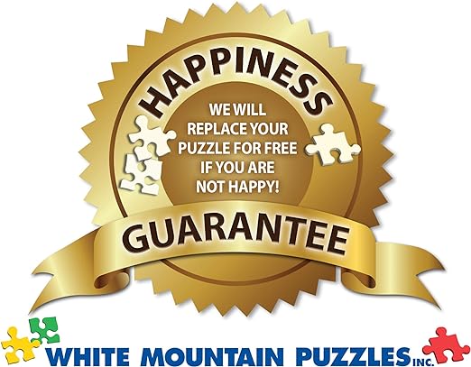 White Mountain Puzzles Retro Jigsaw Puzzle, 500 Piece Jigsaw Puzzle