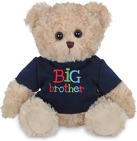 MEET BIG BUDDY: Standing proudly at 12 inches is the epitome of fluffy, cuddly cuteness. Ideal for babies and kids, this teddy is the perfect 'big brother teddy bear'. With its adorable charm, Big Buddy transforms each playtime into precious memories.