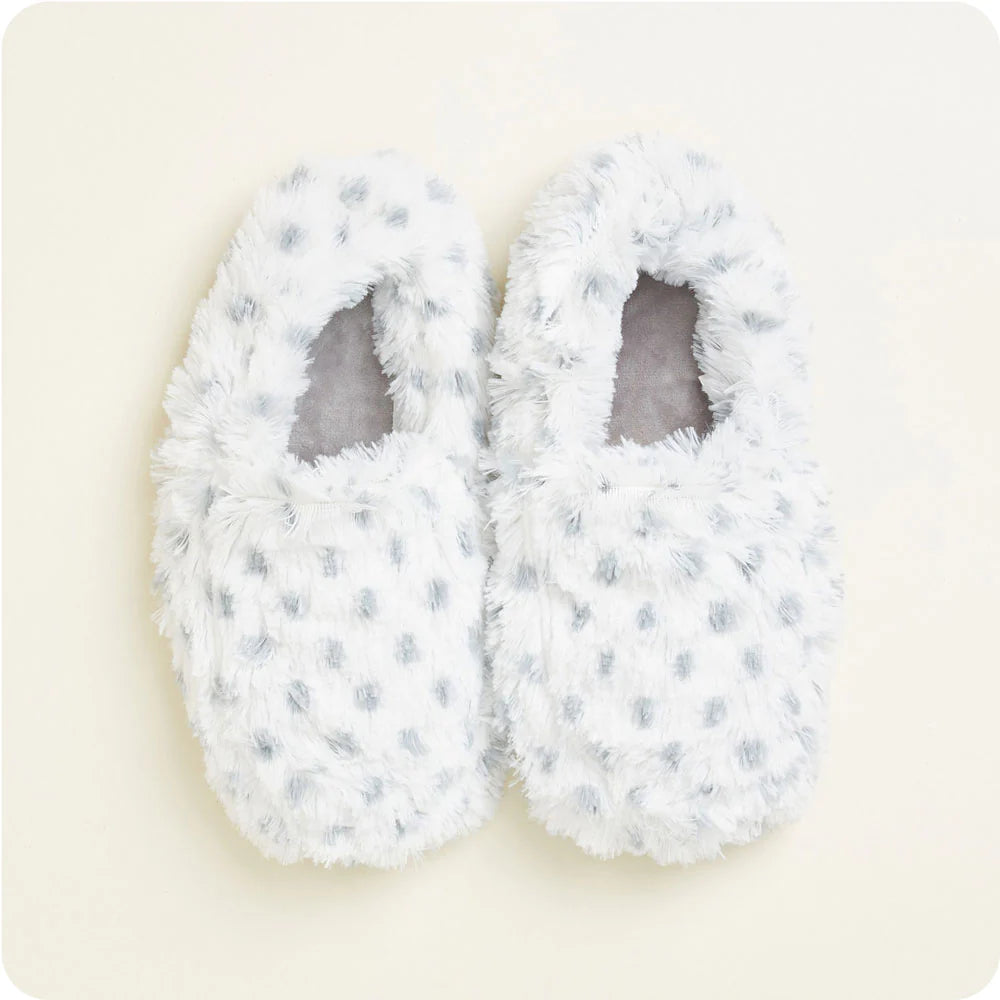 Warmies Microwaveable Slippers Scented with Relaxing Lavender - One Size Fits Most (Sizes 6-10)