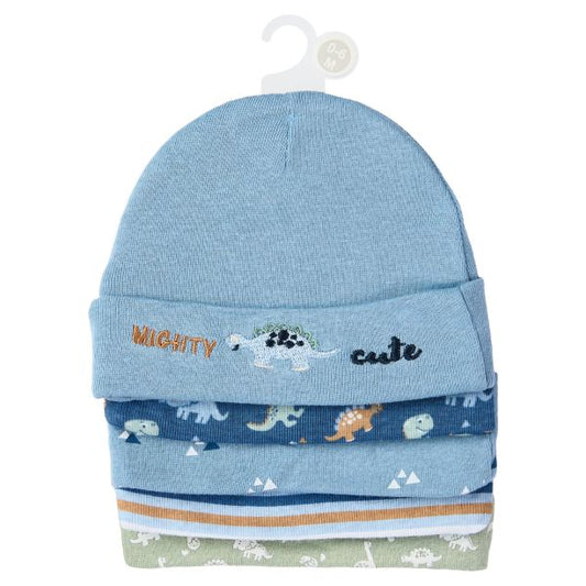 Infant caps 5 pack for baby boys