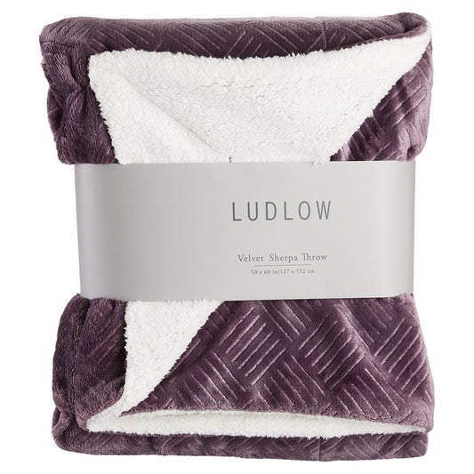 Bundle up with this plush oversized throw blanket! Each blanket features a thick, luxurious fabric that feels soft and soothing against the skin. Toss it over a sofa or chair for casual flair, so it's handy when you are ready to snuggle. Available in an assortment of colors.  Oversized; each blanket measures 50 inches by 60 inches
