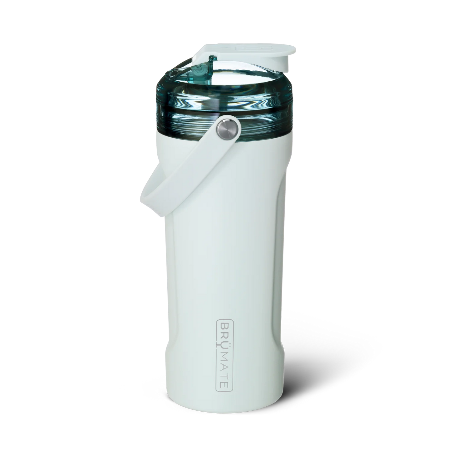 The MultiShaker is made for elevating your fitness journey. Our built-in patent-pending agitator blends your shakes, greens, and powders without any clumps, while also serving as a water infuser for herbs and fruits. It includes our BevGuard™ insulation to keep ice for 24+ hours, a spill-proof MagFlip™ lid, volume markings on the inside, a durable silicone handle, a non-slip base, and the ability to interchange tops with our MÜV or Straw Lids, making it perfect for any workout or adventure.(blue agave)