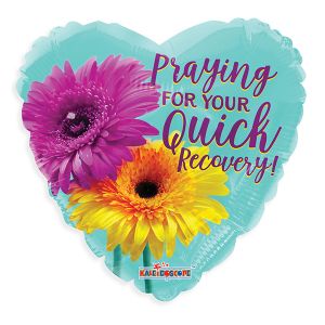 Praying for a Quick recovery balloon. 