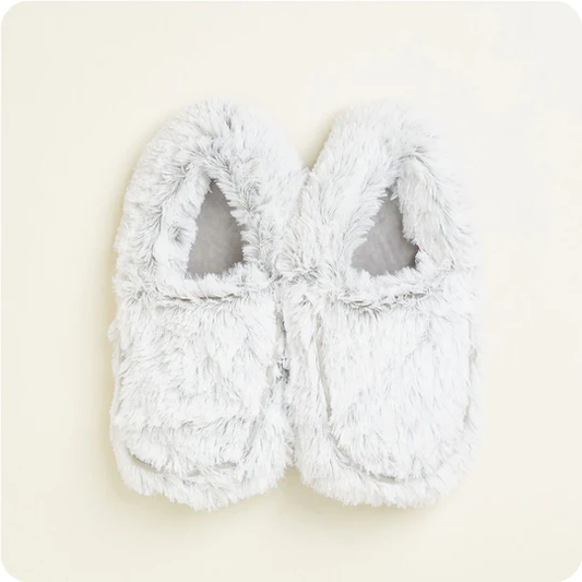 Warmies Microwaveable Slippers Scented with Relaxing Lavender - One Size Fits Most (Sizes 6-10)